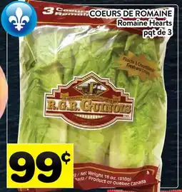 Supermarché PA COEURS DE ROMAINE | Romaine Hearts offer