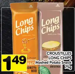 Supermarché PA CROUSTILLES LONG CHIPS | Mashed Potato Snack offer