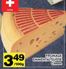 Supermarché PA FROMAGE EMMENTAL SUISSE | Cheese offer