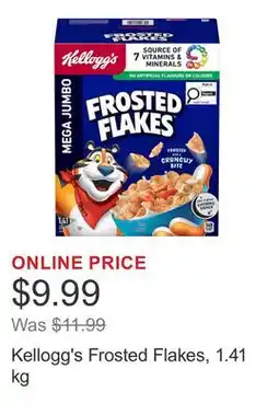 Costco Kellogg's Frosted Flakes offer