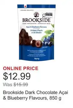 Costco Brookside Dark Chocolate Açai & Blueberry Flavours offer