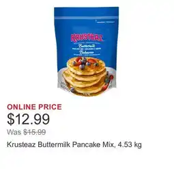 Costco Krusteaz Buttermilk Pancake Mix offer