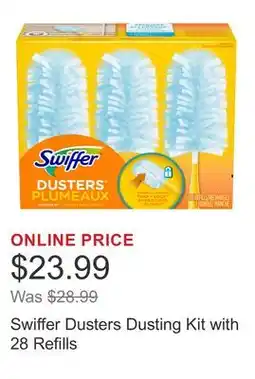 Costco Swiffer Dusters Dusting Kit with 28 Refills offer