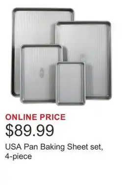 Costco USA Pan Baking Sheet set, 4-piece offer