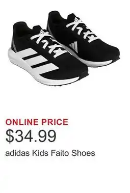 Costco adidas Kids Faito Shoes offer