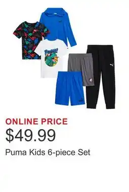Costco Puma Kids 6-piece Set offer
