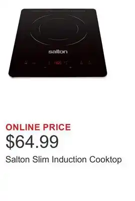 Costco Salton Slim Induction Cooktop offer