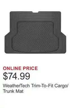 Costco WeatherTech Trim-To-Fit Cargo/Trunk Mat offer