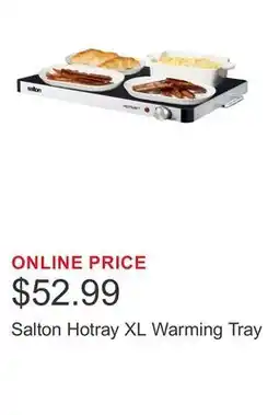 Costco Salton Hotray XL Warming Tray offer