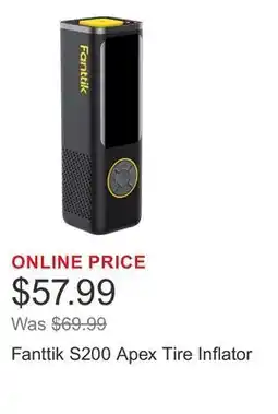 Costco Fanttik S200 Apex Tire Inflator offer