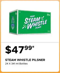 The Beer Store STEAM WHISTLE PILSNER offer