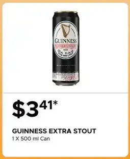 The Beer Store GUINNESS EXTRA STOUT offer