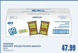 Wholesale Club HICKORY STICKS POTATO SNACKS, 60'S offer