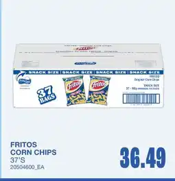 Wholesale Club CORN CHIPS, 37'S offer