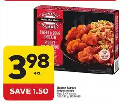 Giant Tiger Boston Market frozen entree offer