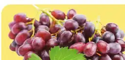 Giant Tiger Green or red seedless grapes offer