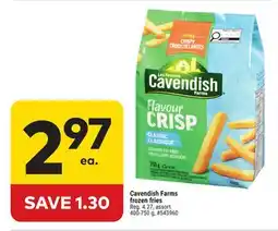 Giant Tiger Cavendish Farms frozen fries offer