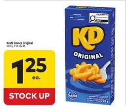 Giant Tiger Kraft Dinner Original offer
