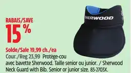 Canadian Tire Sherwood Neck Guard with Bib offer