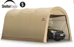 Canadian Tire ShelterLogic Heavy-Duty, Round-Style AutoShelter , 10 x 15 x 8' h offer