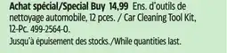 Canadian Tire Car Cleaning Tool Kit, 12-Pc offer