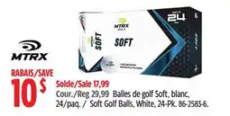 Canadian Tire Soft Golf Balls, White, 24-Pk offer