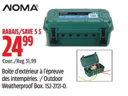 Canadian Tire NOMA Outdoor Weatherproof Box offer