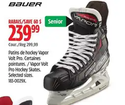 Canadian Tire Bauer Vapor Volt Pro Hockey Skates offer