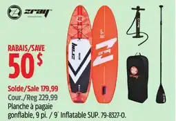 Canadian Tire 9´ Inflatable SUP offer