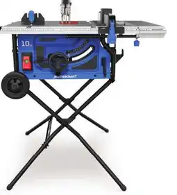 Canadian Tire Mastercraft 10˝ Portable Table Saw with Stand offer