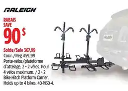 Canadian Tire 2 + 2 Bike Hitch Platform Carrier offer