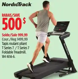 Canadian Tire NordicTrack T Series 7 Foldable Treadmill offer