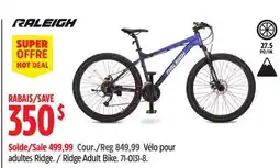 Canadian Tire Raleigh Ridge Adult Bike offer