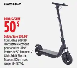 Canadian Tire IZIP Glide Adult Electric Scooter offer