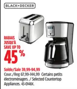 Canadian Tire BLACK + DECKER Selected Countertop Appliances offer