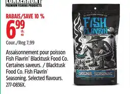 Canadian Tire Blacktusk Food Co. Fish Flavrin' Seasoning offer