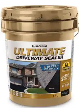 Canadian Tire Rust-Oleum Ultimate Driveway Sealer, 15-Year offer