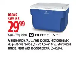 Canadian Tire OUTBOUND Hard Cooler offer