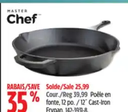Canadian Tire MasterChef 12˝ Cast-Iron Frypan offer