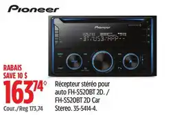Canadian Tire FH-S520BT 2D Car Stereo offer