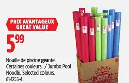 Canadian Tire Jumbo Pool Noodle offer