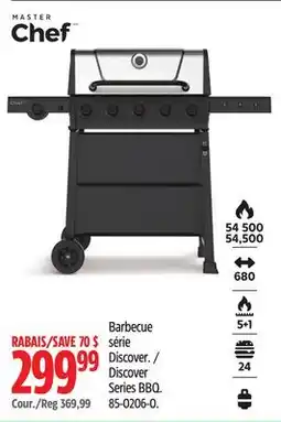 Canadian Tire Master Chef Discover Series BBQ offer