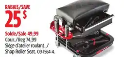 Canadian Tire MotoMaster Shop Roller Seat offer