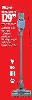 Canadian Tire Shark Ultra-Lightweight with Swivel Steering offer