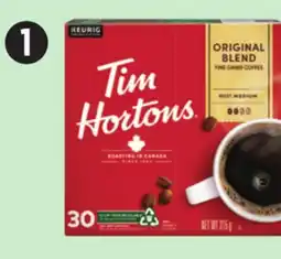 Canadian Tire Selected Tim Hortons K-Cup Coffee Pods, 30-Ct offer