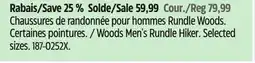 Canadian Tire Woods Men's Rundle Hiker offer