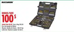 Canadian Tire MAXIMUM 86-Pc Tap & Die Set offer