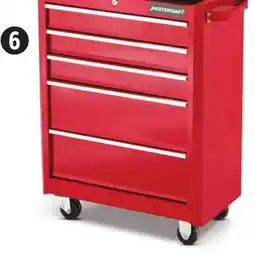 Canadian Tire 24˝ 5-Drawer Tool Cabinet. 400-lb caster capacity offer