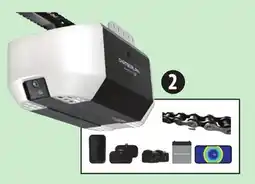 Canadian Tire Chamberlain 3/4-HP Chain-Drive Garage Door Opener with Camera & Backup Battery offer
