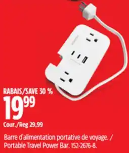 Canadian Tire BlueHive Portable Travel Power Bar offer